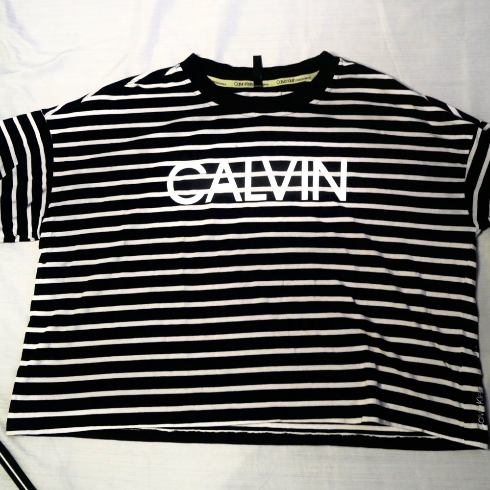 Stripped Calvin Klein T-Shirt
